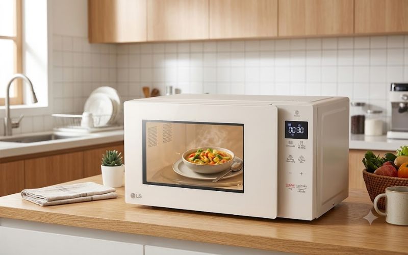 Cách vệ sinh lò vi sóng đúng cách: 7 bước làm sạch nhanh, khử mùi hiệu quả